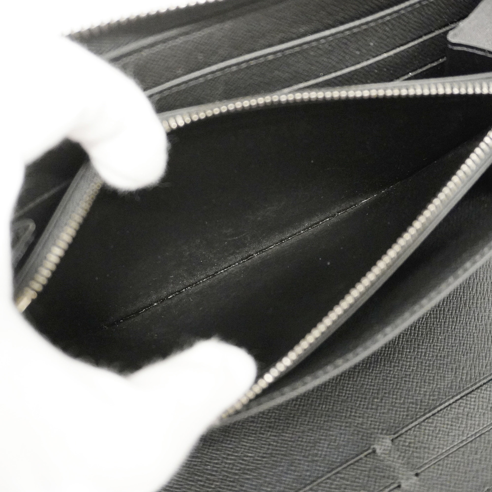 Auth Louis Vuitton Monogram Eclipse Zippy Organizer NM M82081 Long Wallet - Picture 6 of 9
